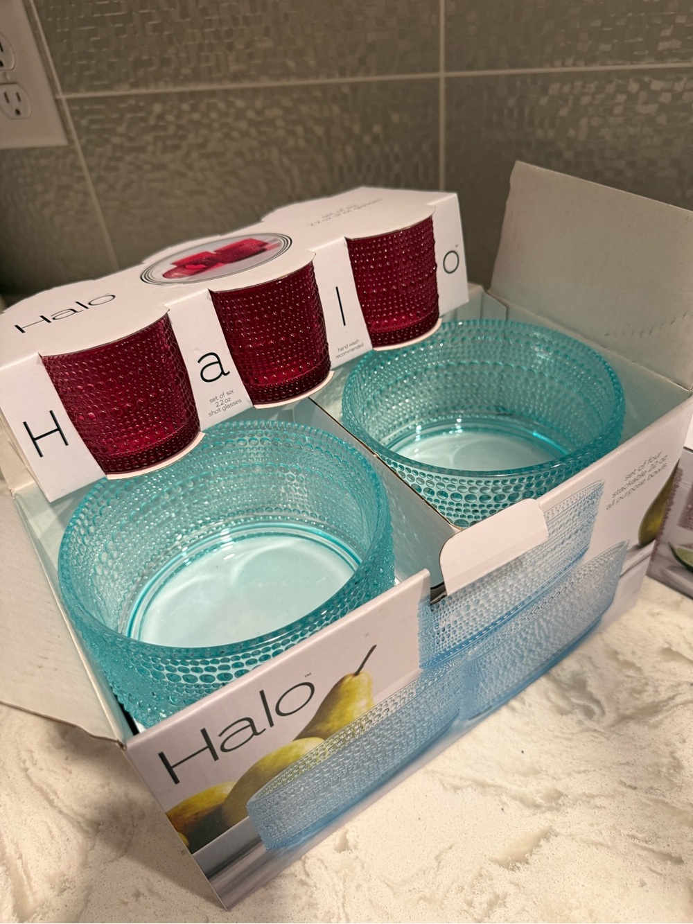 Halo Glassware Set - Picture 2 of 4